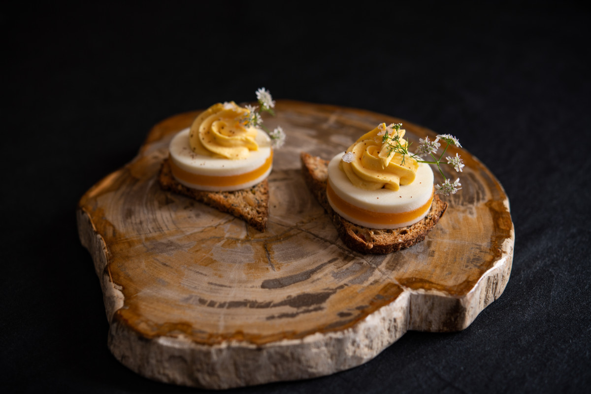 Deviled Hen Eggs